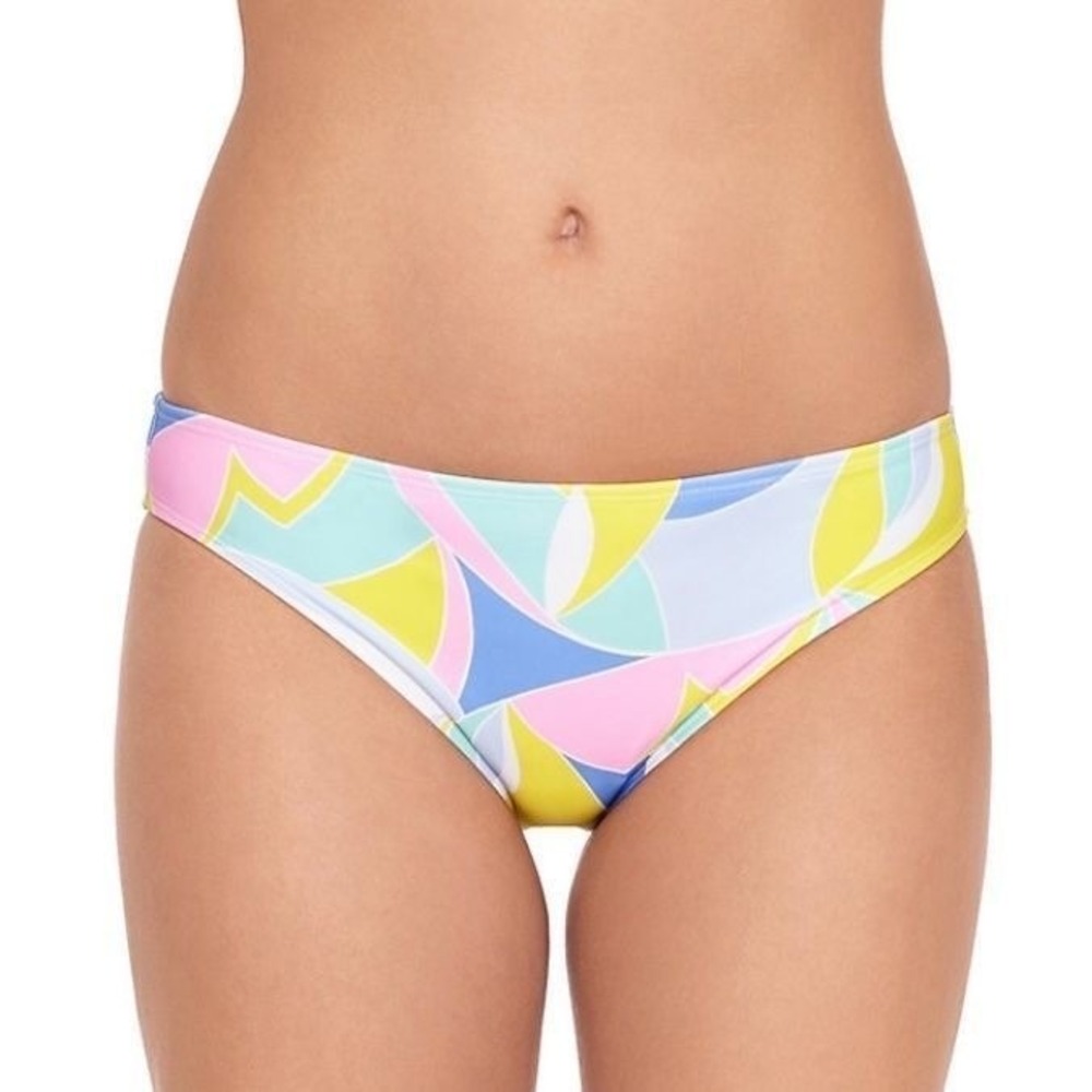 NWT Juniors SO Low Rise Hipster Swim Bottoms Color Play XXL